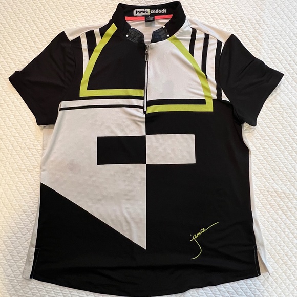 jamie sadock Tops - Jamie Sadock LIKE NEW Golf Shirt Short Sleeve L